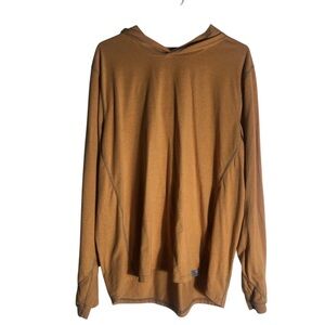 LL Bean Insect Shield long sleeve hooded shirt Size XL